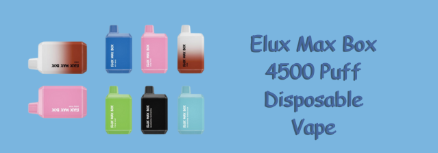 Multibuy Offer: Elux Max Box 4500 Puff Disposable Vape offer 4 for 39.98 Pounds Only