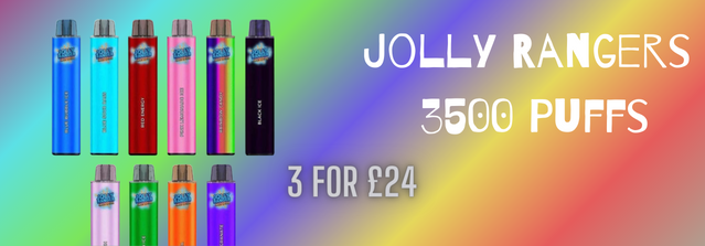 Multi Buy:Jolly Rangers 3500 Puffs Disposable Vape Device